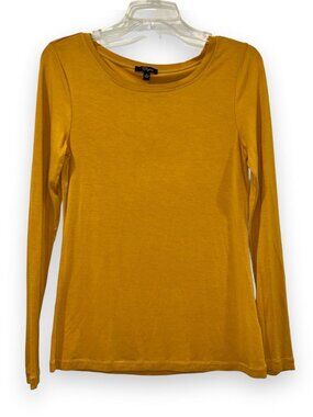 Cupio Golden Yellow Long Sleeve Shirt Women's Small